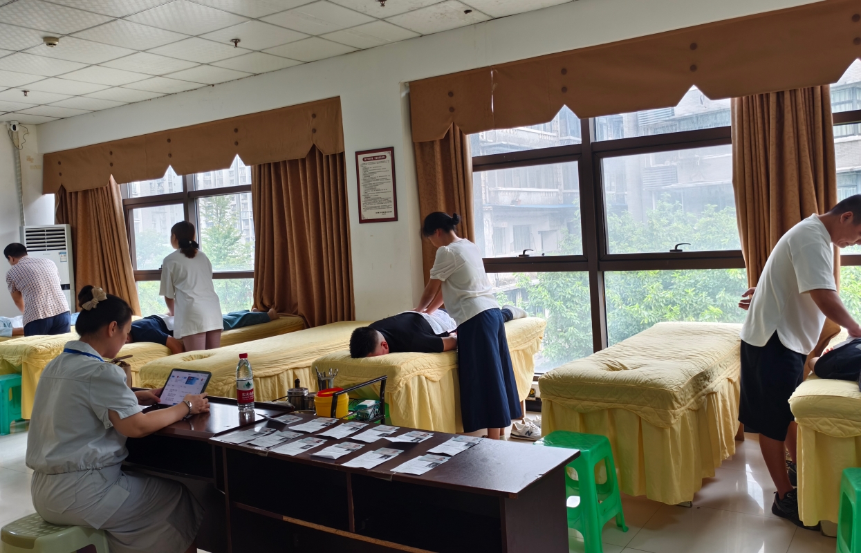 康复调理考证现场